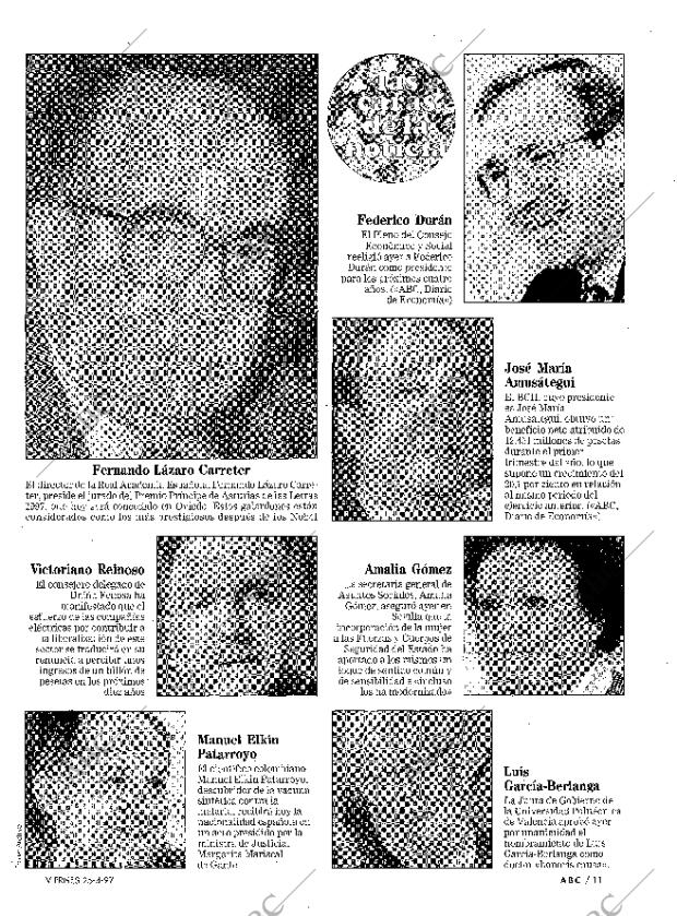 ABC MADRID 25-04-1997 página 11