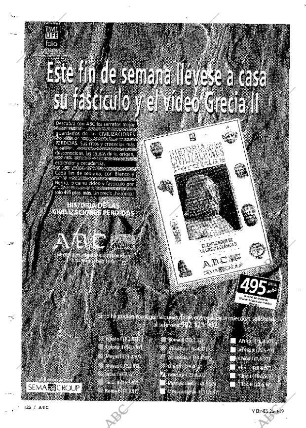 ABC MADRID 25-04-1997 página 122