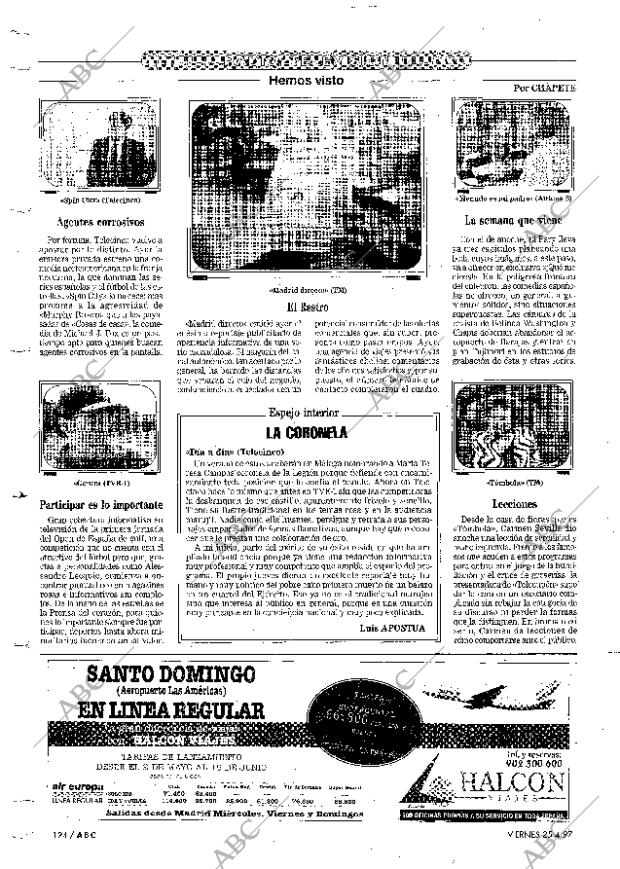 ABC MADRID 25-04-1997 página 124