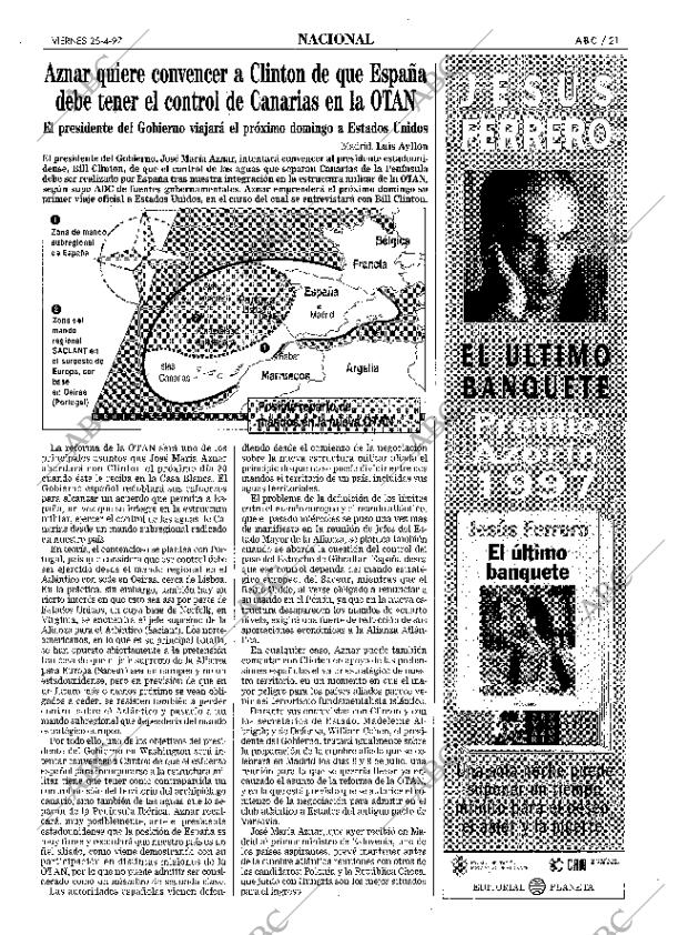 ABC MADRID 25-04-1997 página 21