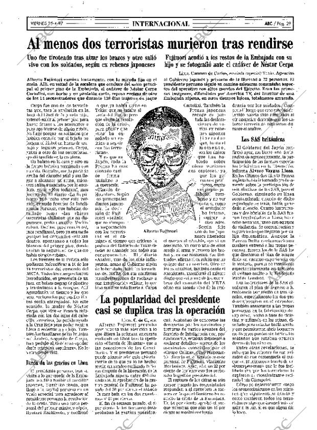 ABC MADRID 25-04-1997 página 29
