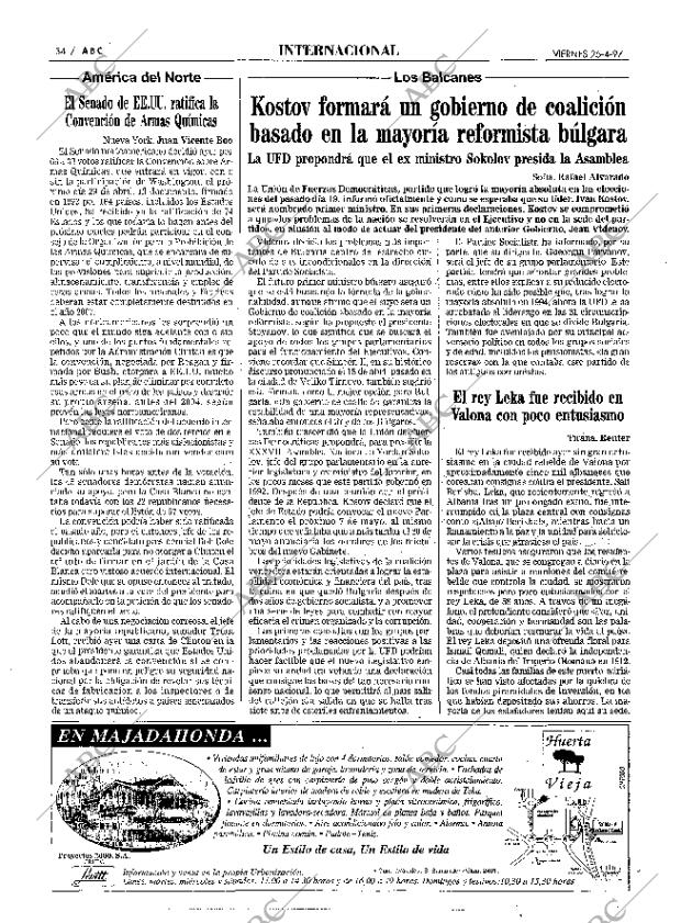 ABC MADRID 25-04-1997 página 34