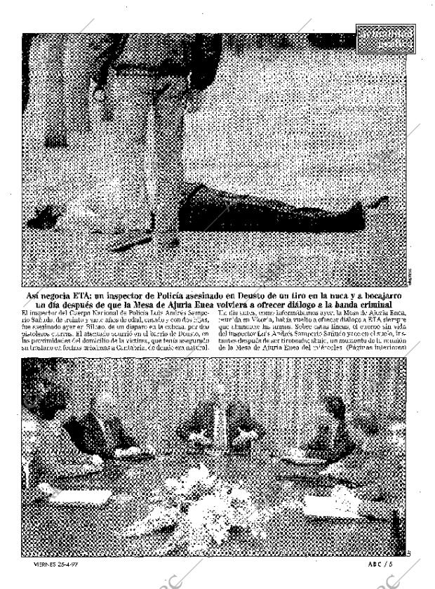ABC MADRID 25-04-1997 página 5