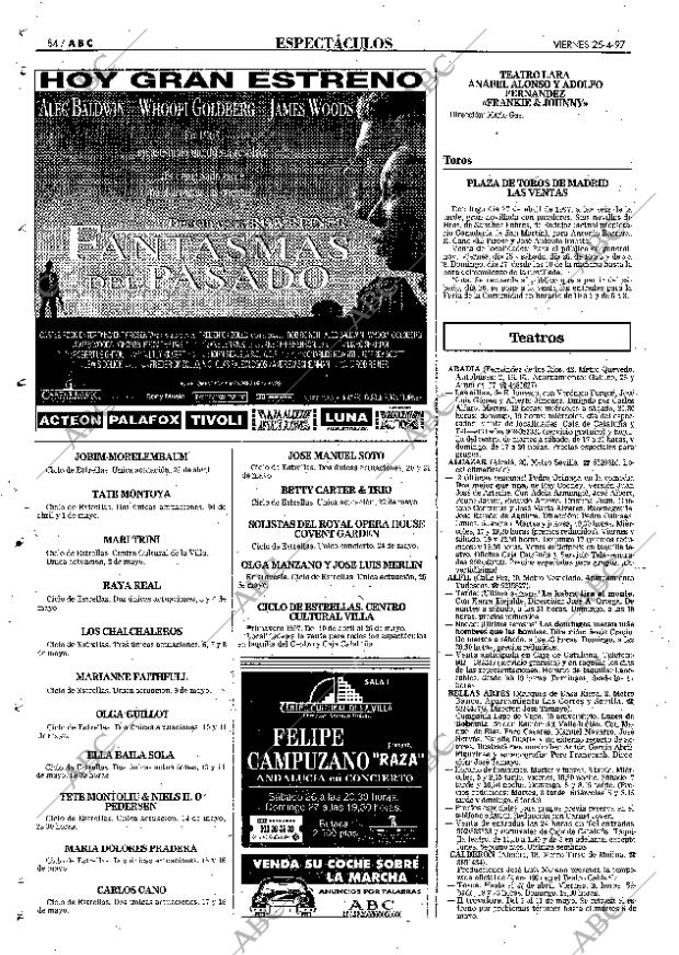 ABC MADRID 25-04-1997 página 84