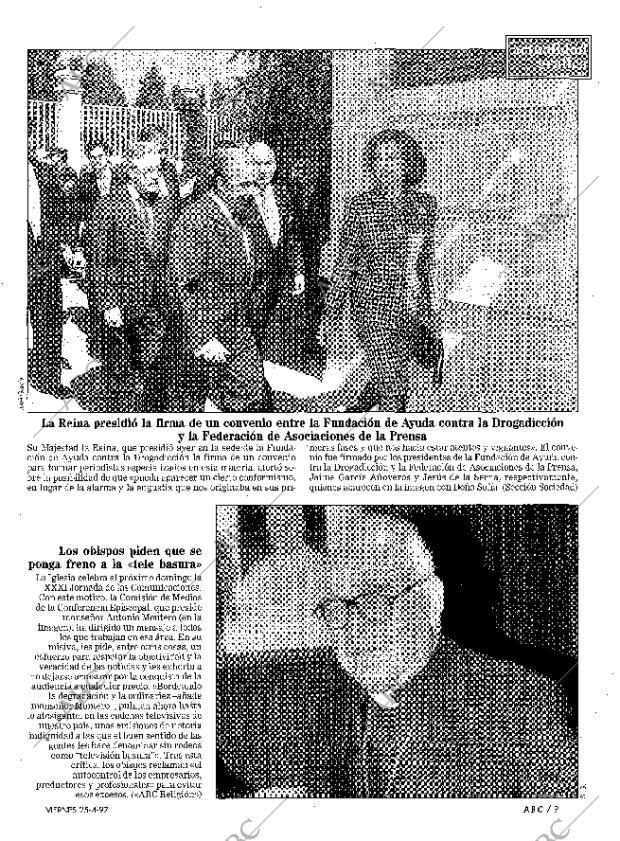 ABC MADRID 25-04-1997 página 9