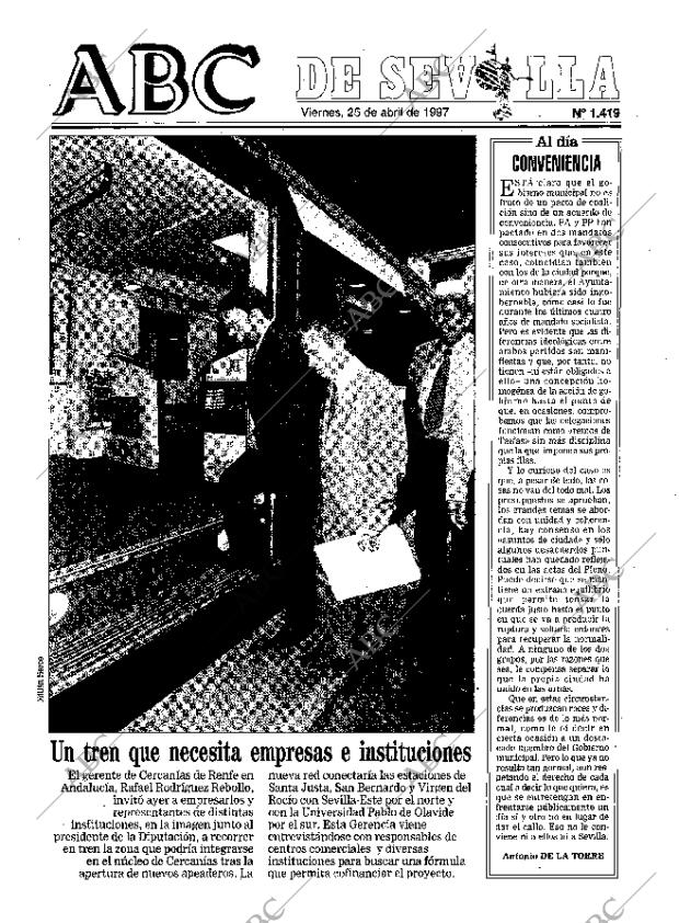 ABC SEVILLA 25-04-1997 página 45