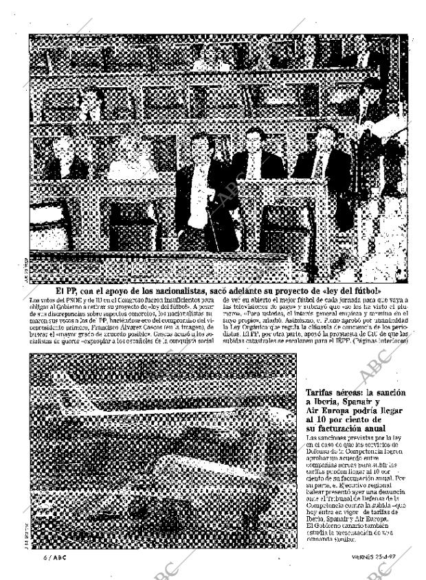 ABC SEVILLA 25-04-1997 página 6