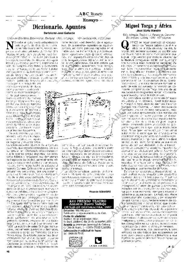 CULTURAL MADRID 25-04-1997 página 16