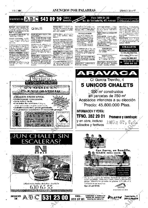 ABC MADRID 26-04-1997 página 110
