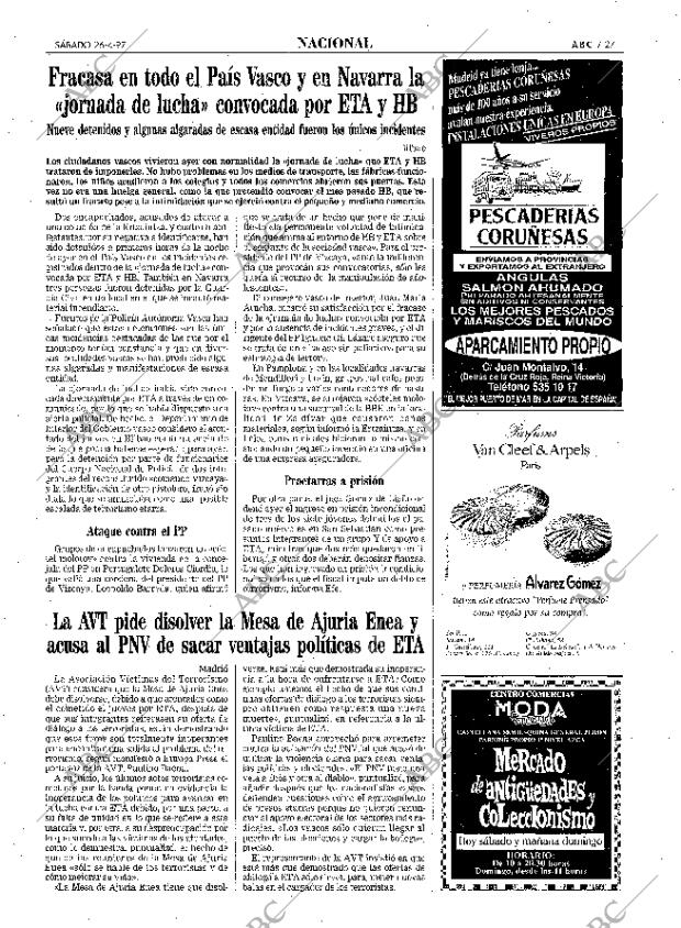 ABC MADRID 26-04-1997 página 27