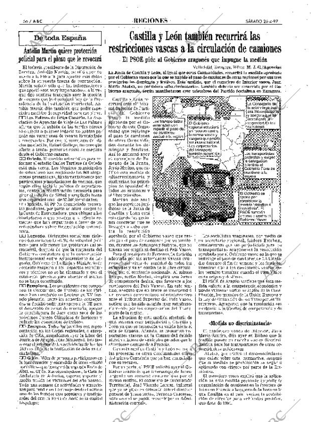 ABC MADRID 26-04-1997 página 56