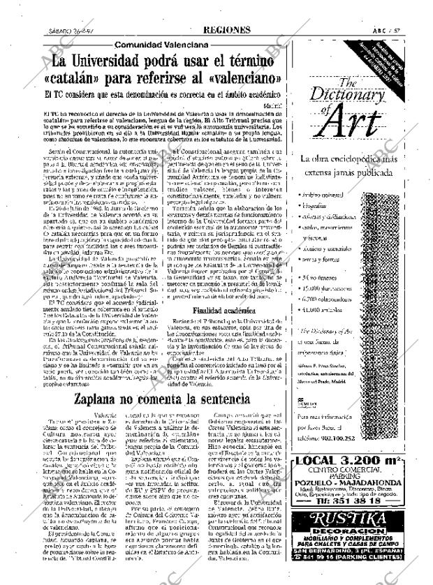 ABC MADRID 26-04-1997 página 57