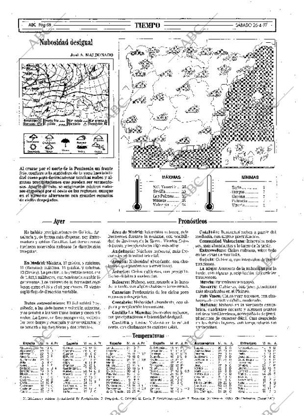 ABC MADRID 26-04-1997 página 58