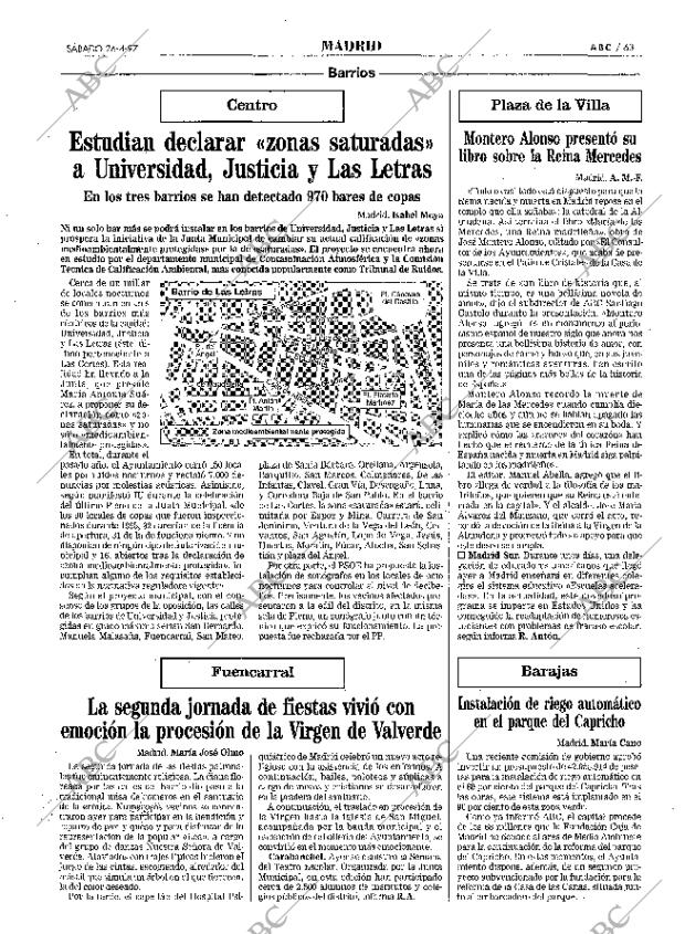 ABC MADRID 26-04-1997 página 63