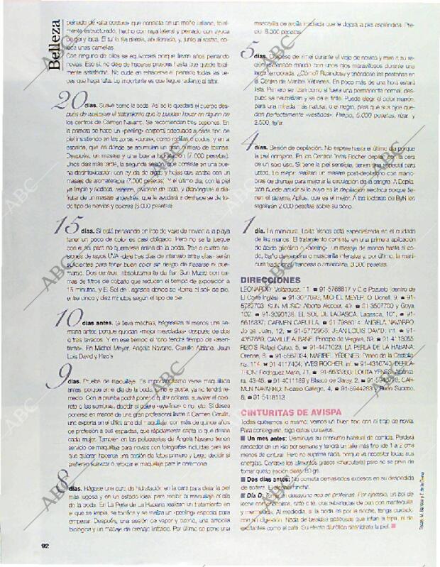 BLANCO Y NEGRO MADRID 27-04-1997 página 92
