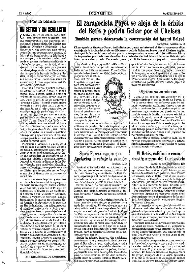 ABC SEVILLA 29-04-1997 página 82