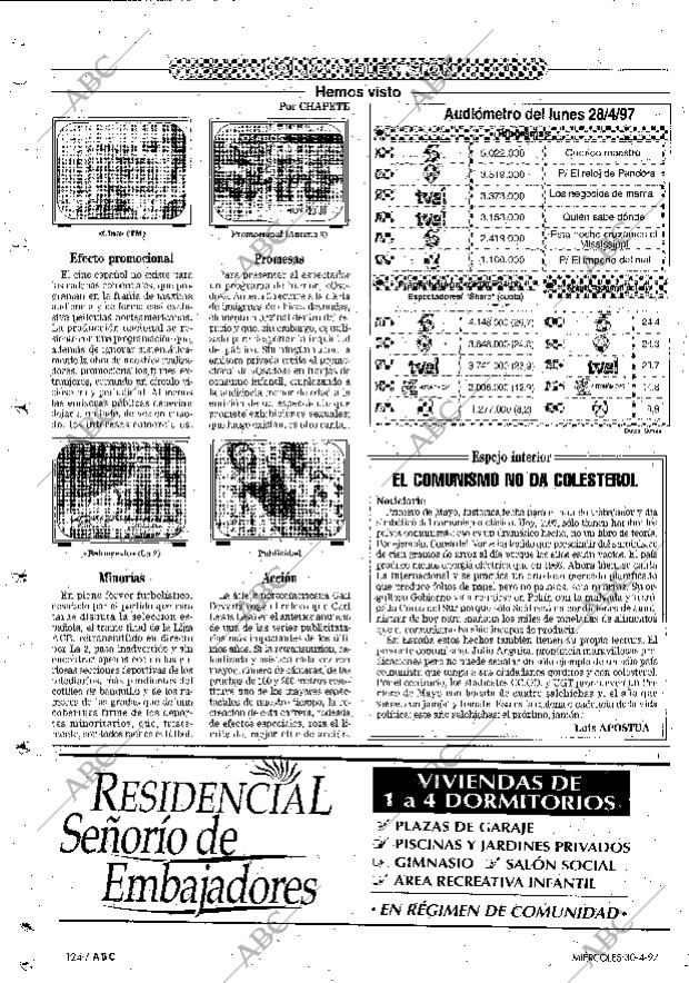 ABC MADRID 30-04-1997 página 124