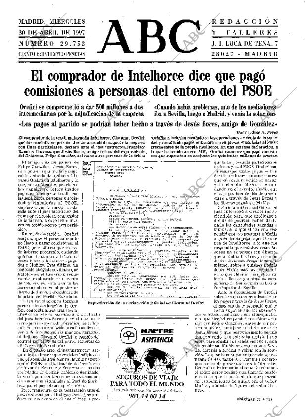 ABC MADRID 30-04-1997 página 15