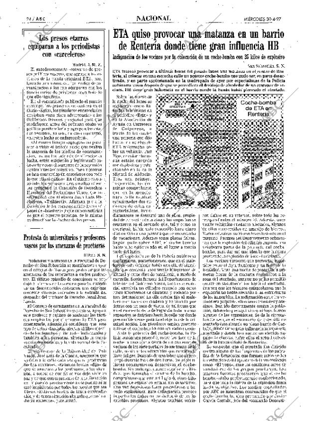 ABC MADRID 30-04-1997 página 24