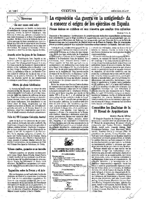 ABC MADRID 30-04-1997 página 60