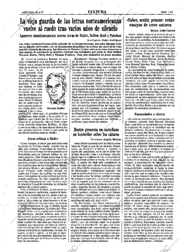 ABC MADRID 30-04-1997 página 61