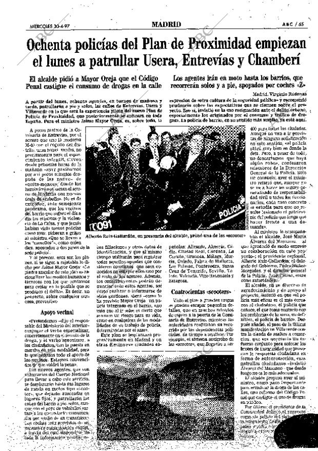 ABC MADRID 30-04-1997 página 65