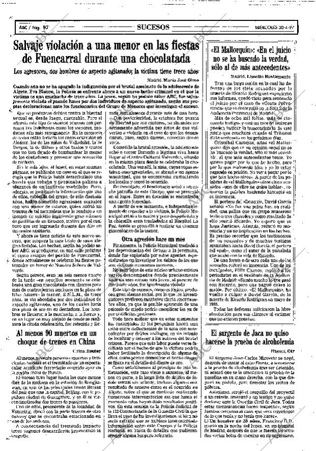 ABC MADRID 30-04-1997 página 80