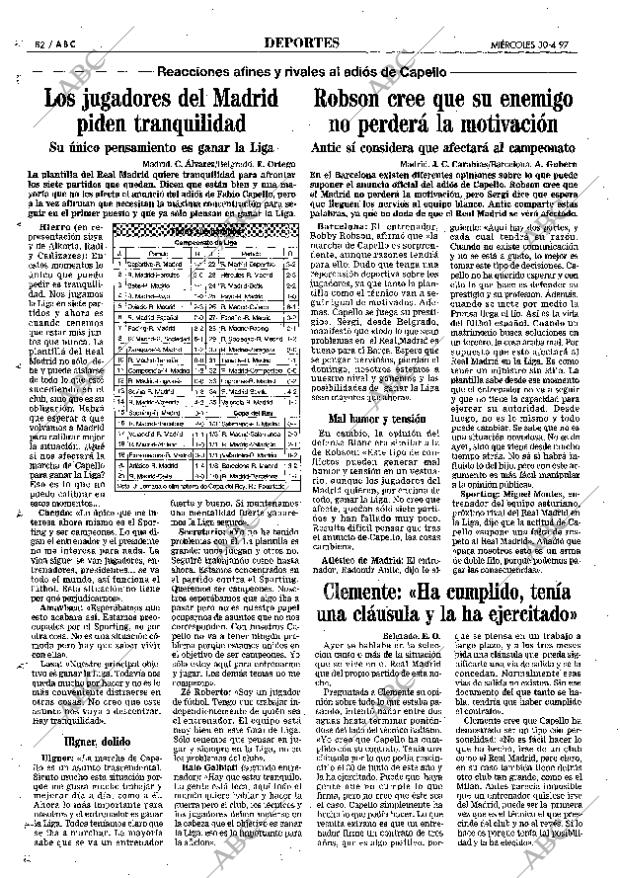ABC MADRID 30-04-1997 página 82