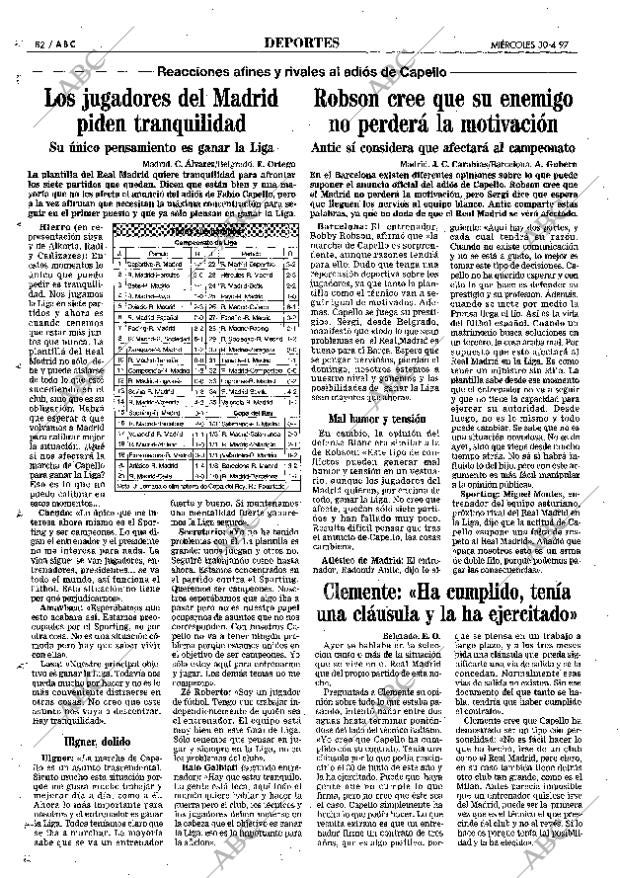 ABC MADRID 30-04-1997 página 82