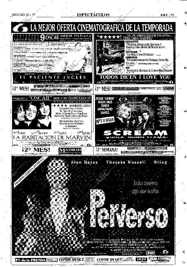 ABC MADRID 30-04-1997 página 89