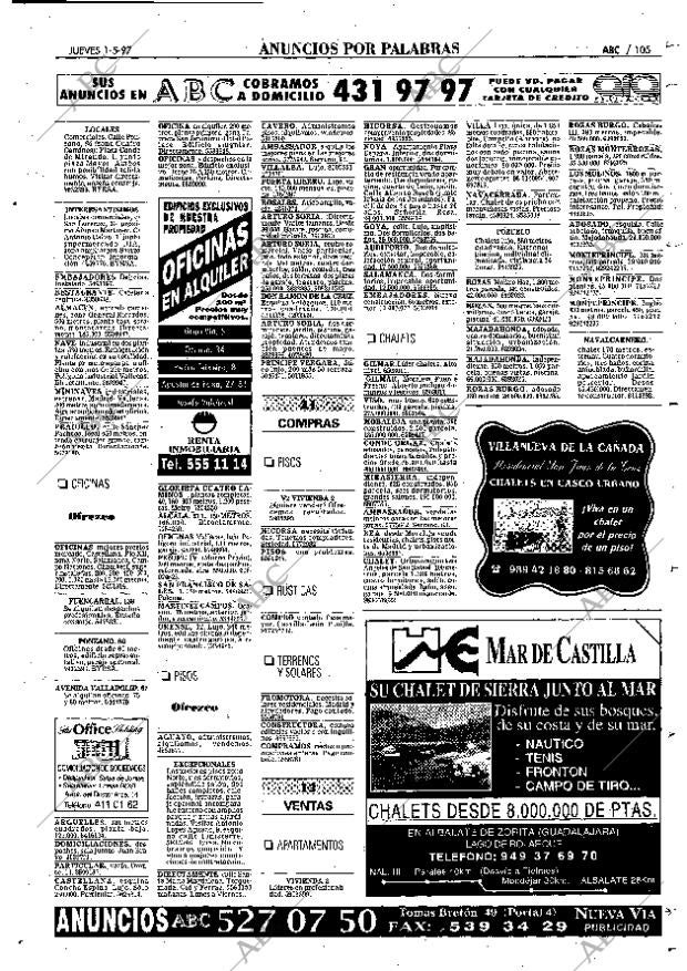 ABC MADRID 01-05-1997 página 105