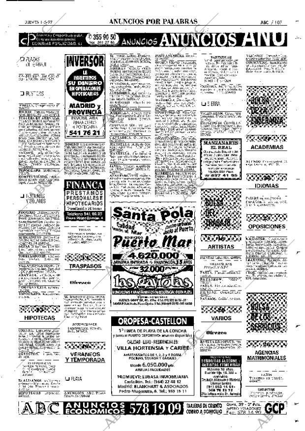 ABC MADRID 01-05-1997 página 107