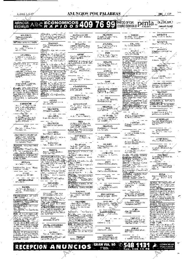 ABC MADRID 01-05-1997 página 109