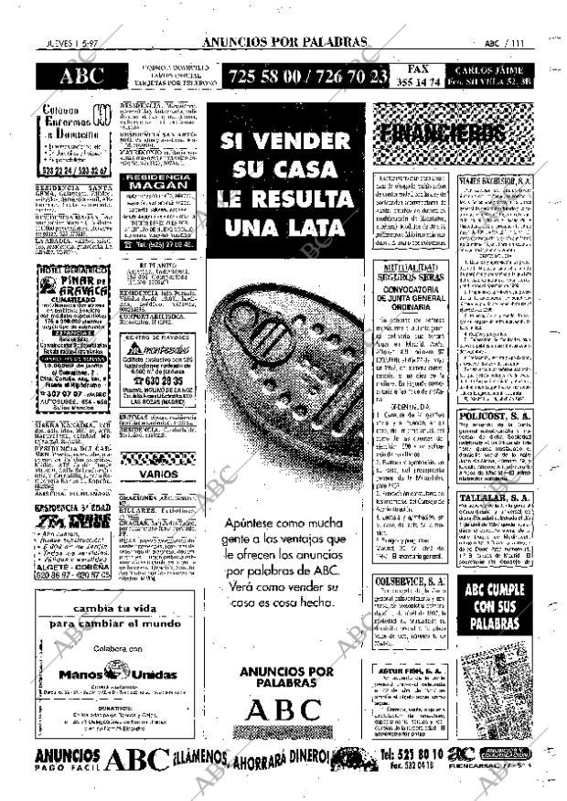 ABC MADRID 01-05-1997 página 111