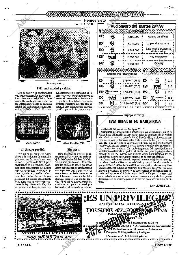 ABC MADRID 01-05-1997 página 116