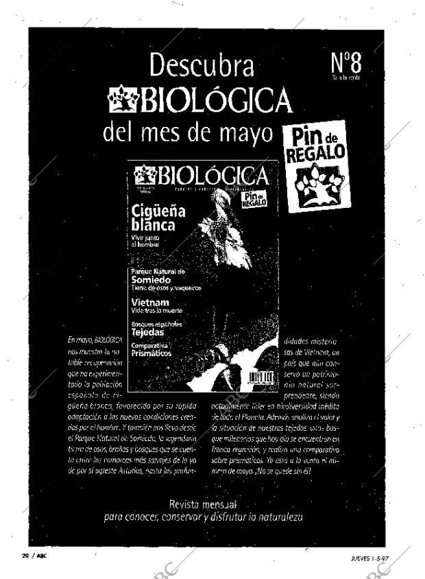 ABC MADRID 01-05-1997 página 20