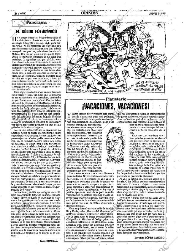 ABC MADRID 01-05-1997 página 26