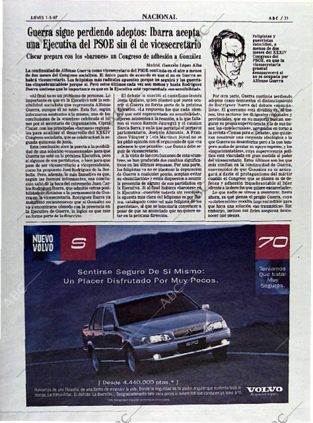 ABC MADRID 01-05-1997 página 31
