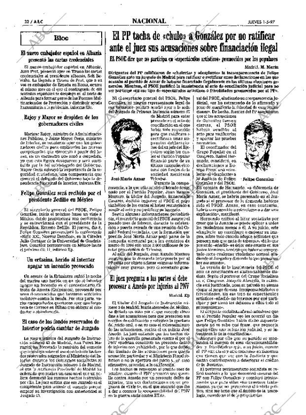 ABC MADRID 01-05-1997 página 32