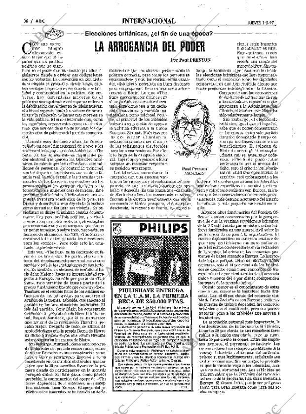 ABC MADRID 01-05-1997 página 38