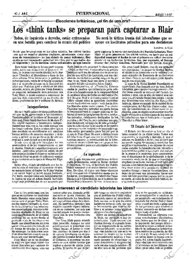 ABC MADRID 01-05-1997 página 42