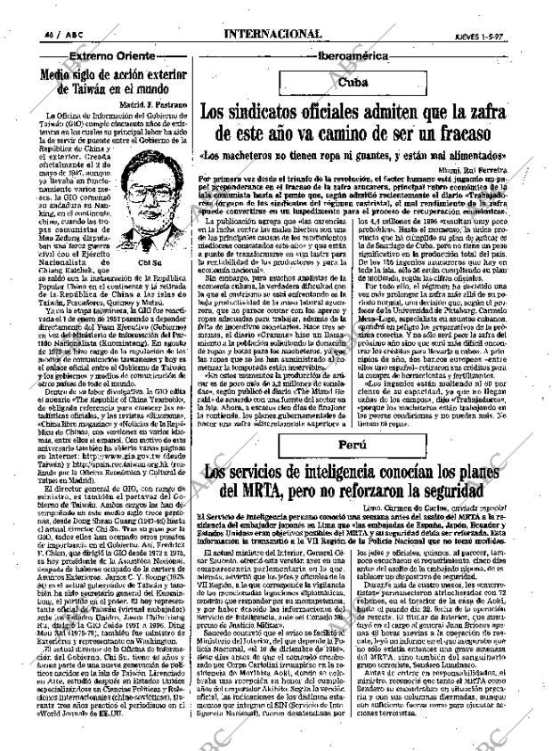 ABC MADRID 01-05-1997 página 46