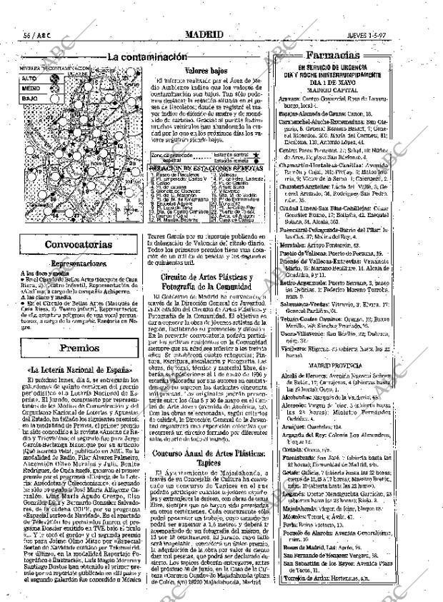 ABC MADRID 01-05-1997 página 56
