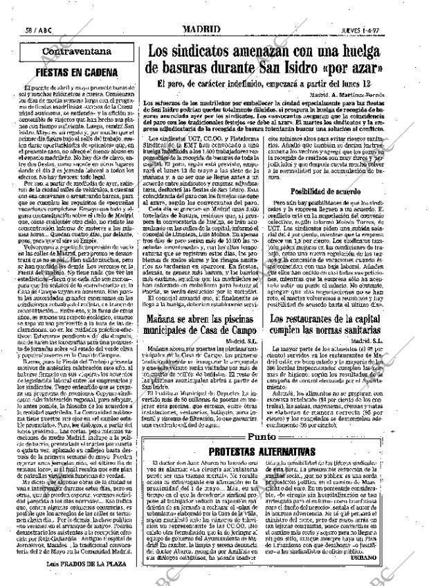 ABC MADRID 01-05-1997 página 58