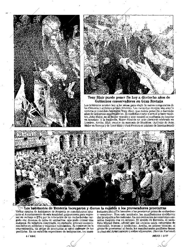 ABC MADRID 01-05-1997 página 6
