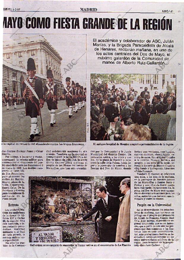 ABC MADRID 01-05-1997 página 61
