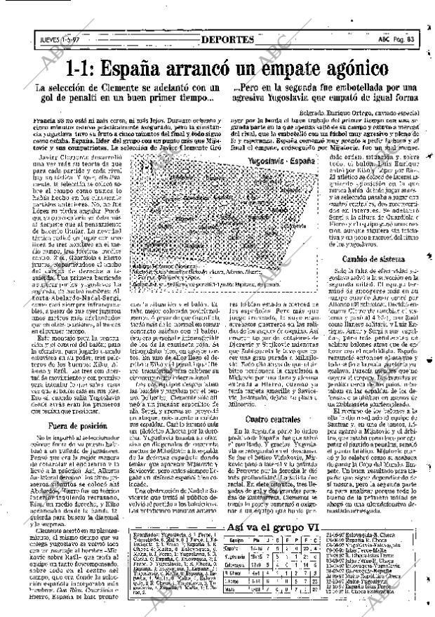 ABC MADRID 01-05-1997 página 83