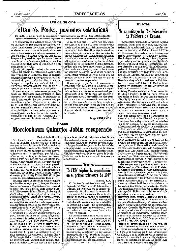 ABC MADRID 01-05-1997 página 91