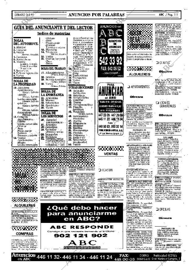 ABC MADRID 03-05-1997 página 111