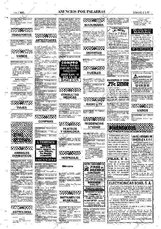ABC MADRID 03-05-1997 página 116